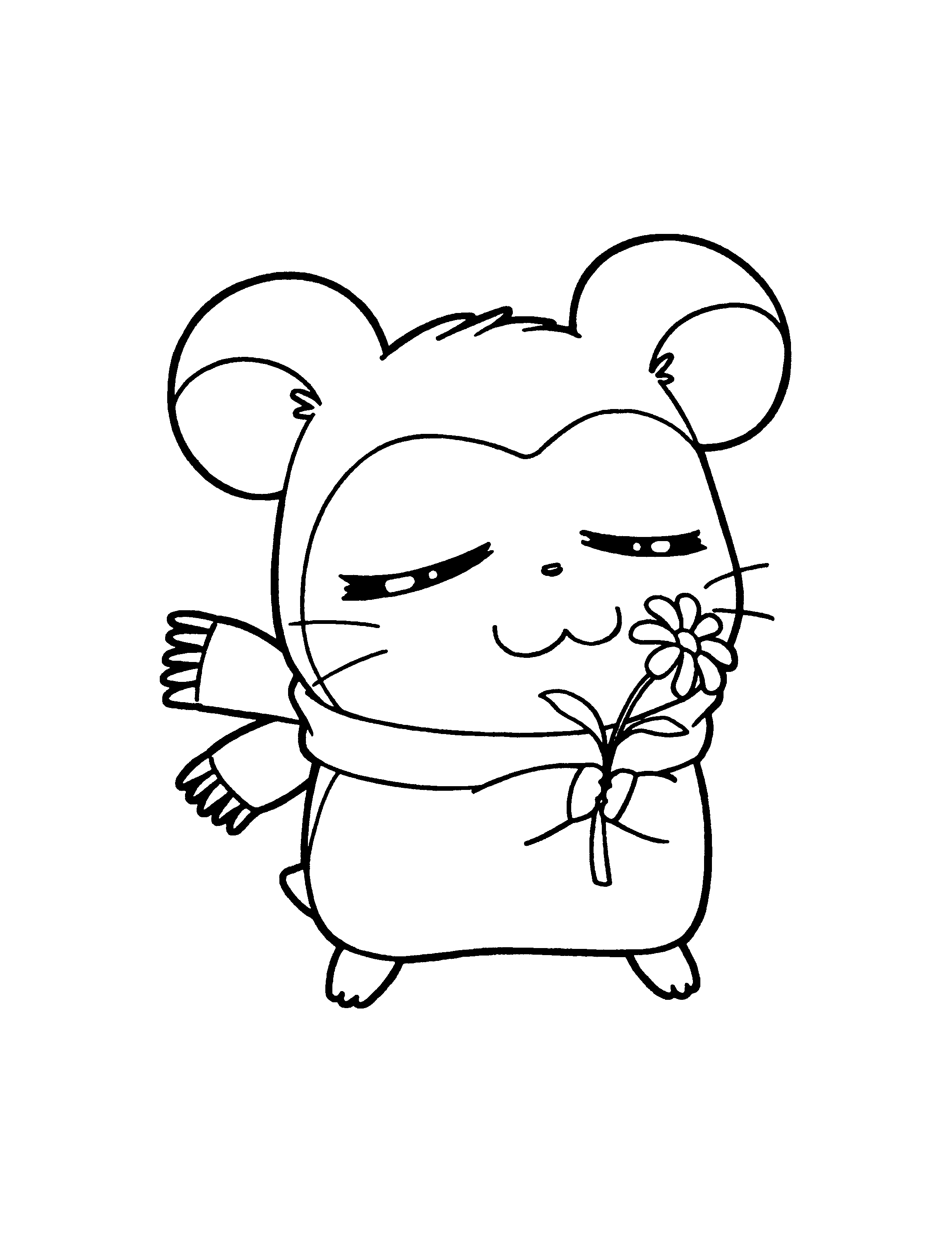 Hamtaro Malvorlagen