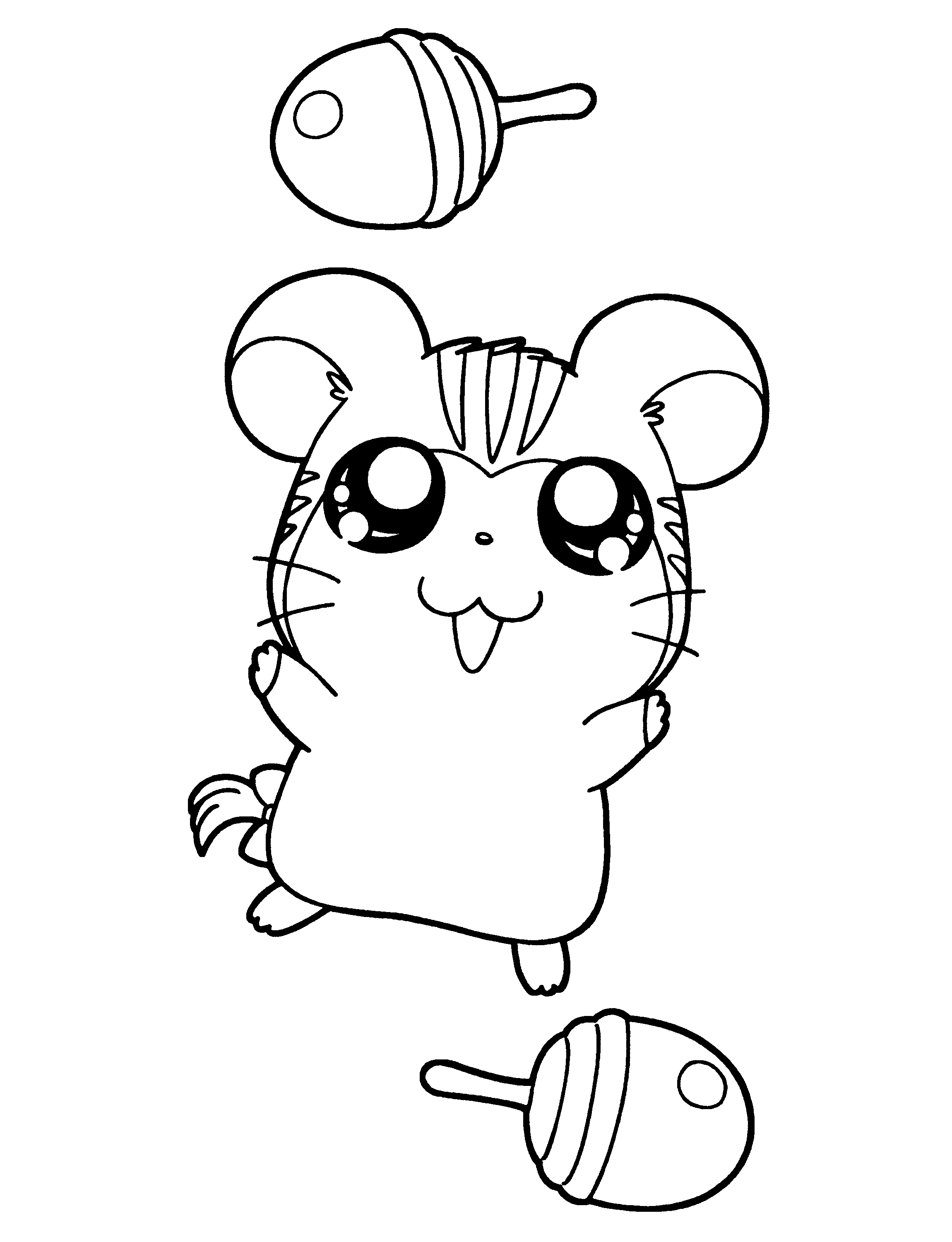 Hamtaro Malvorlagen