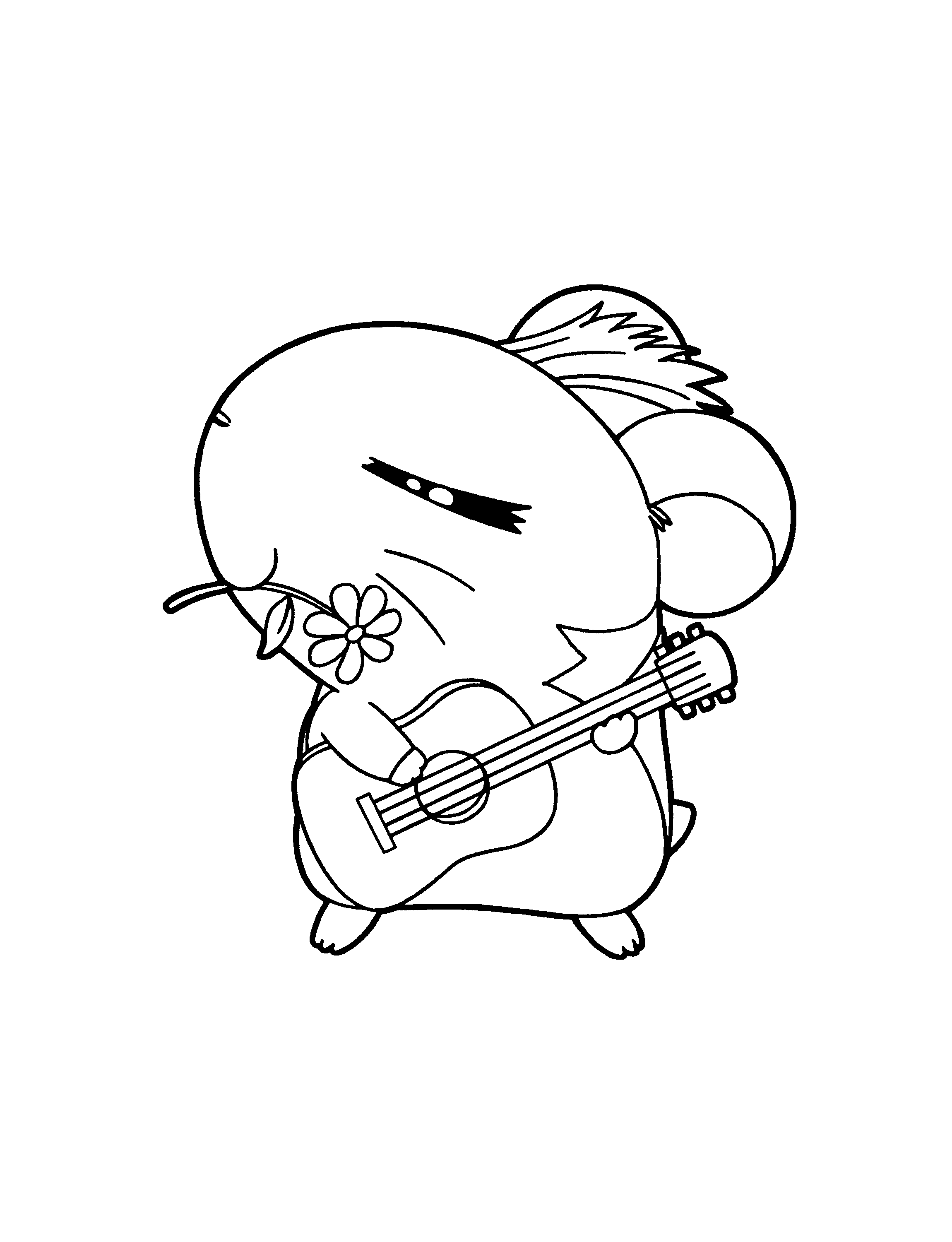 Hamtaro Malvorlagen