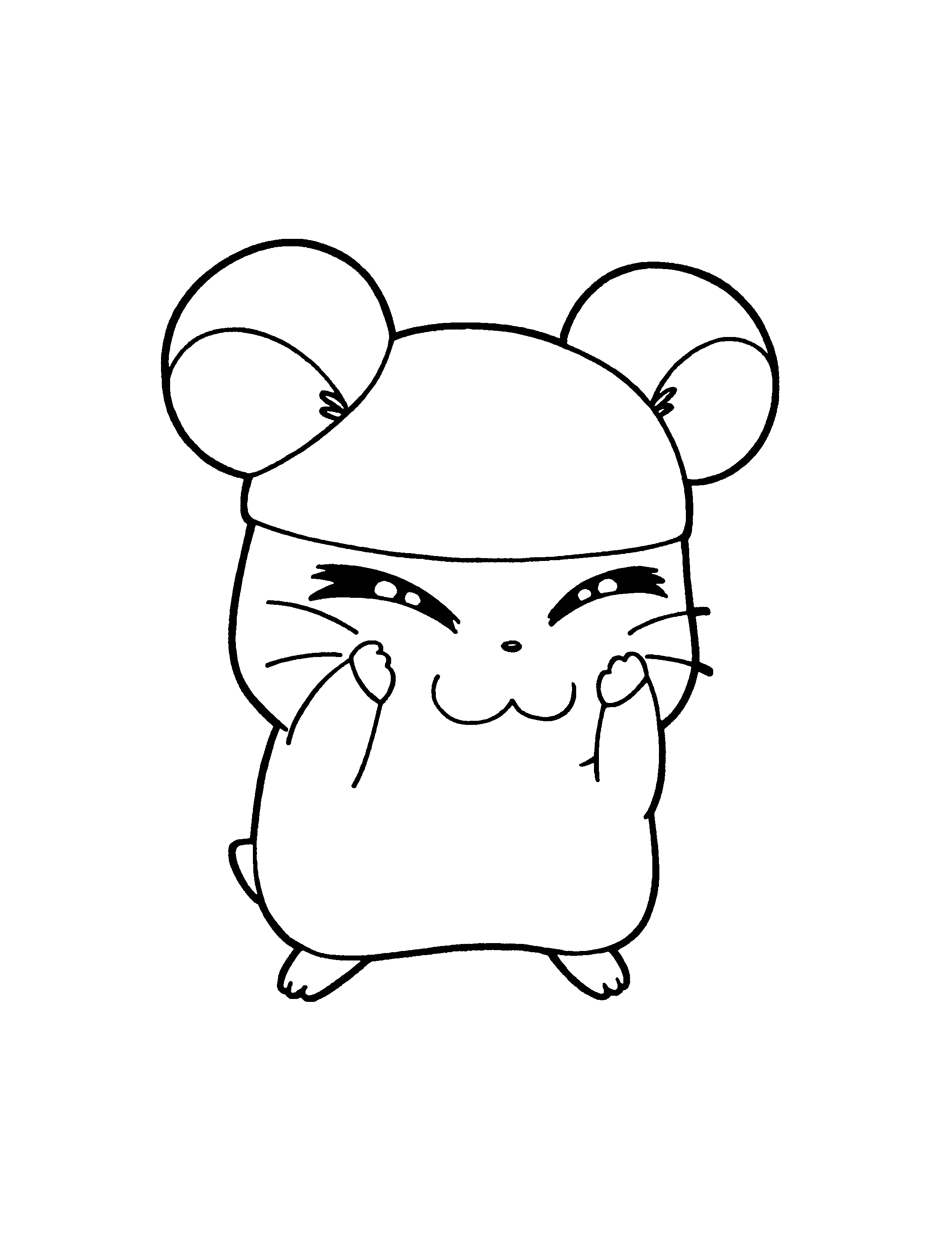 Hamtaro Malvorlagen