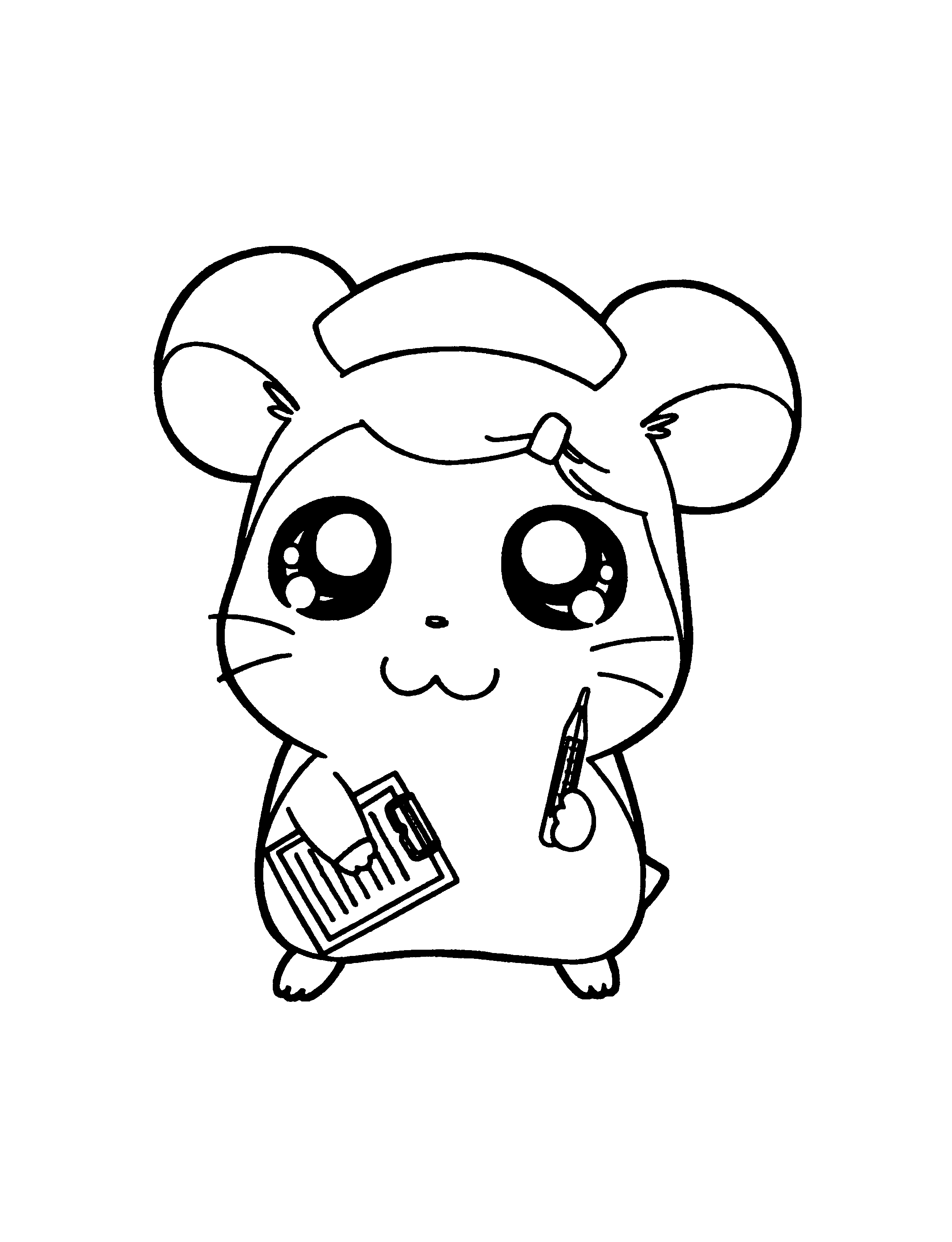 Hamtaro Malvorlagen