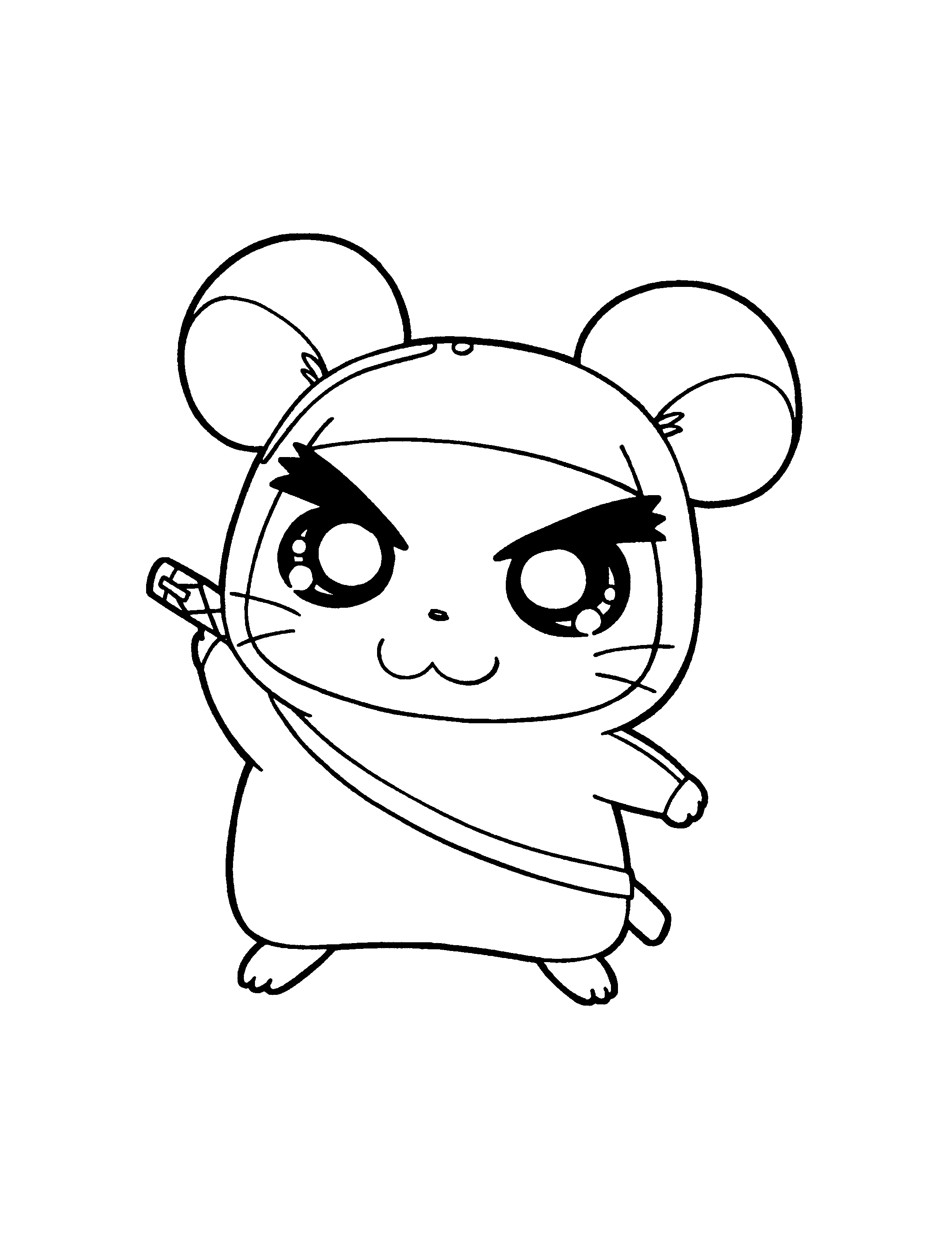 Hamtaro Malvorlagen