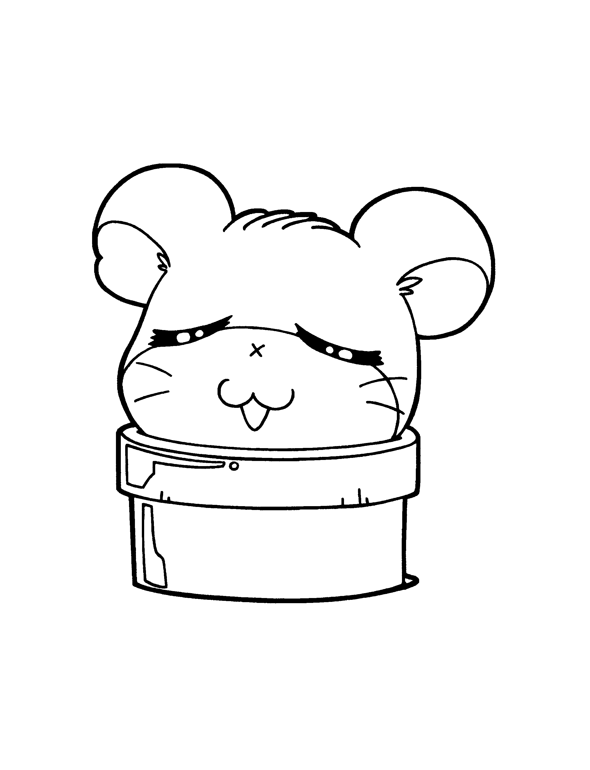 Hamtaro Malvorlagen