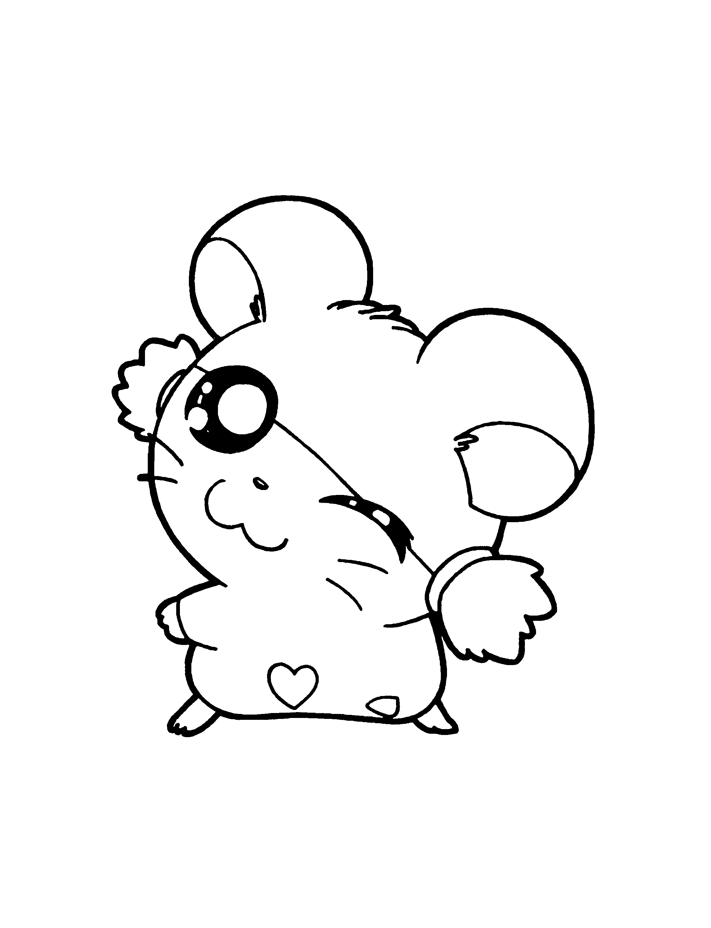 Hamtaro Malvorlagen