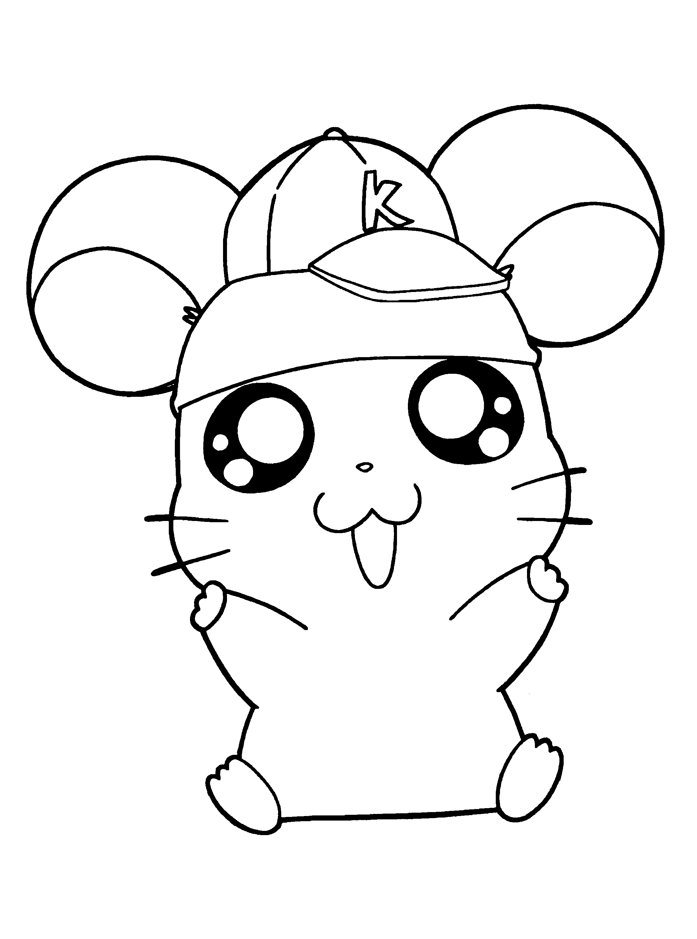 Hamtaro Malvorlagen