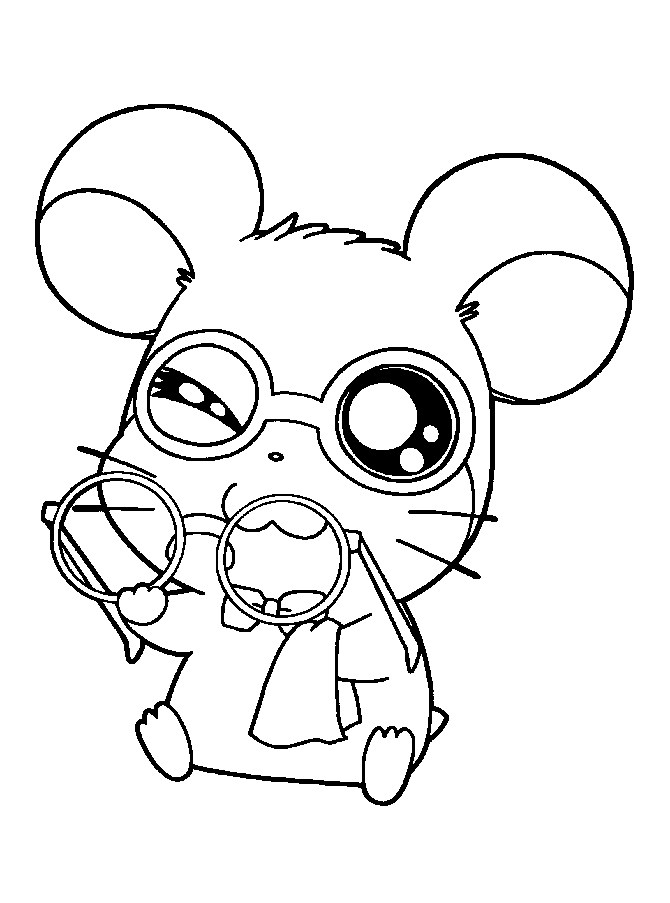 Hamtaro Malvorlagen