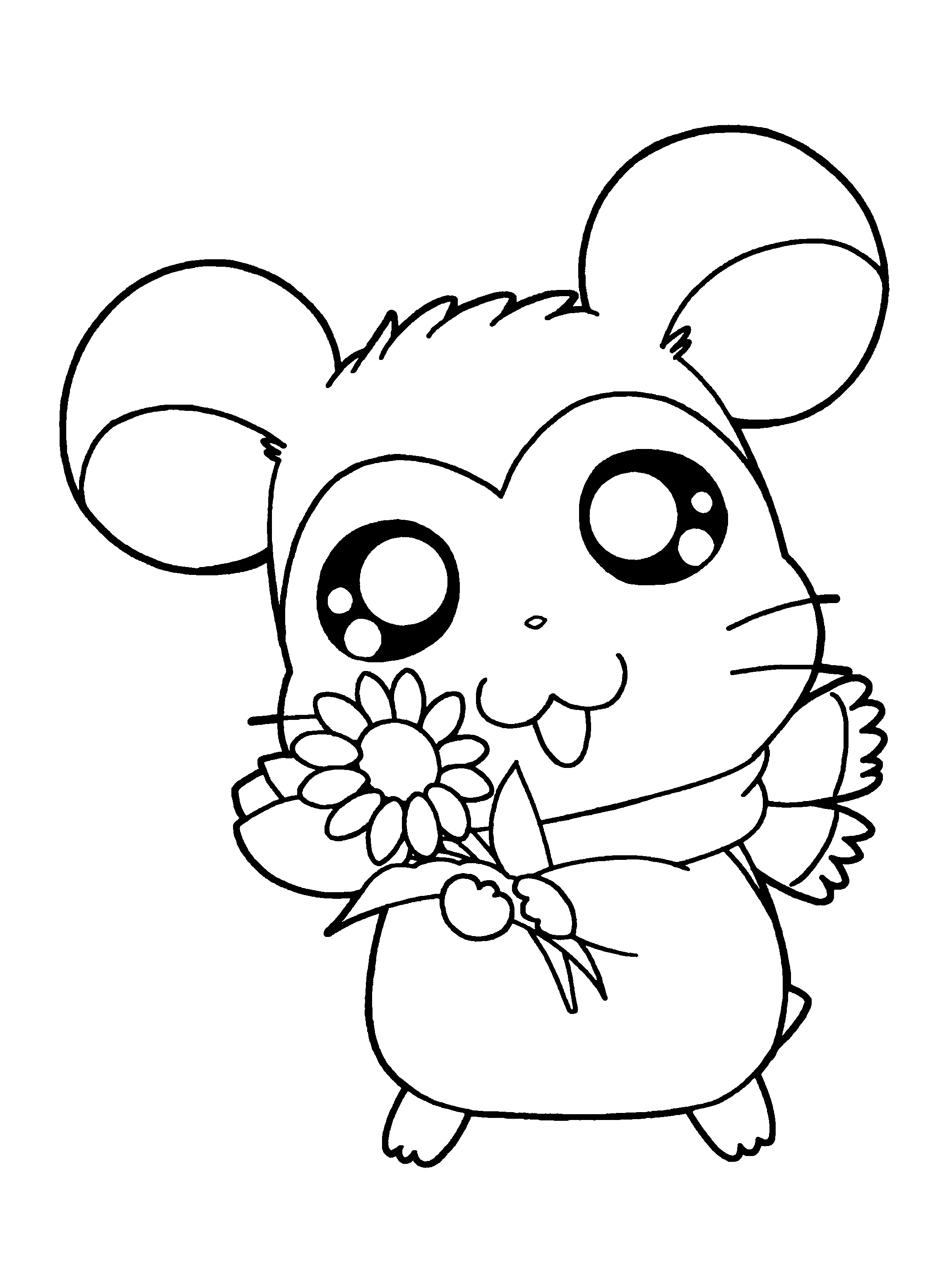 Hamtaro Malvorlagen