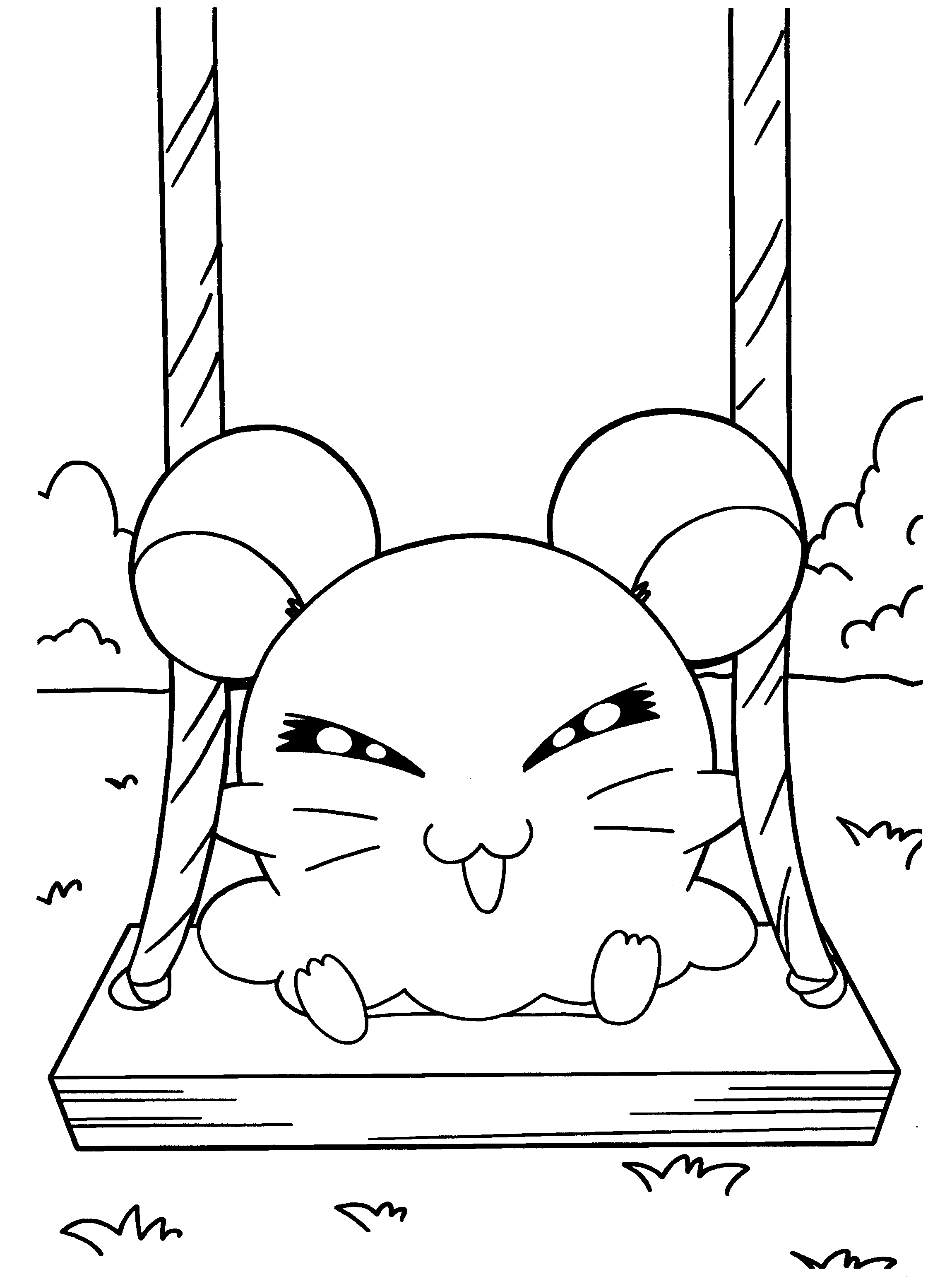 Hamtaro Malvorlagen