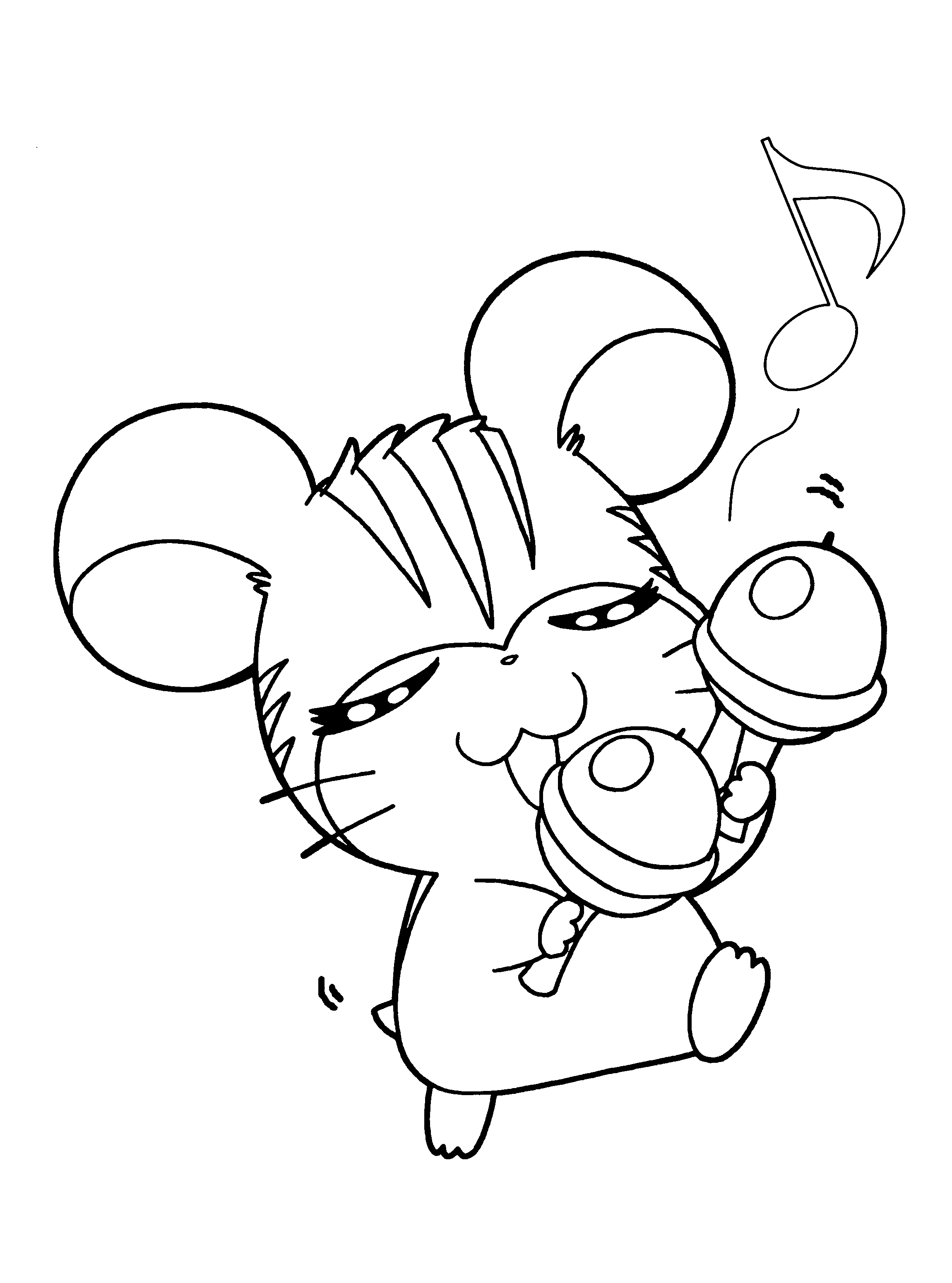 Hamtaro Malvorlagen