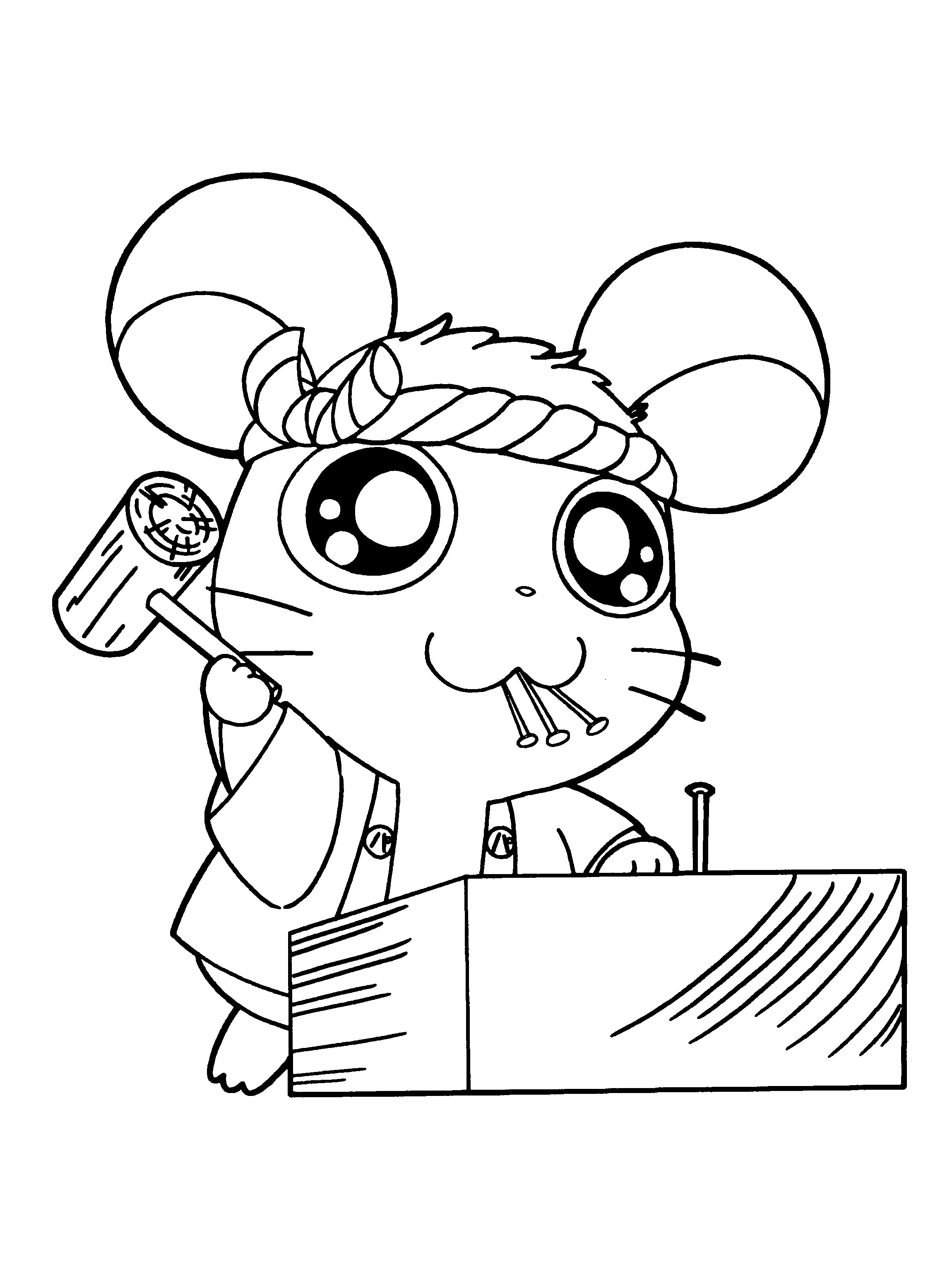 Hamtaro Malvorlagen