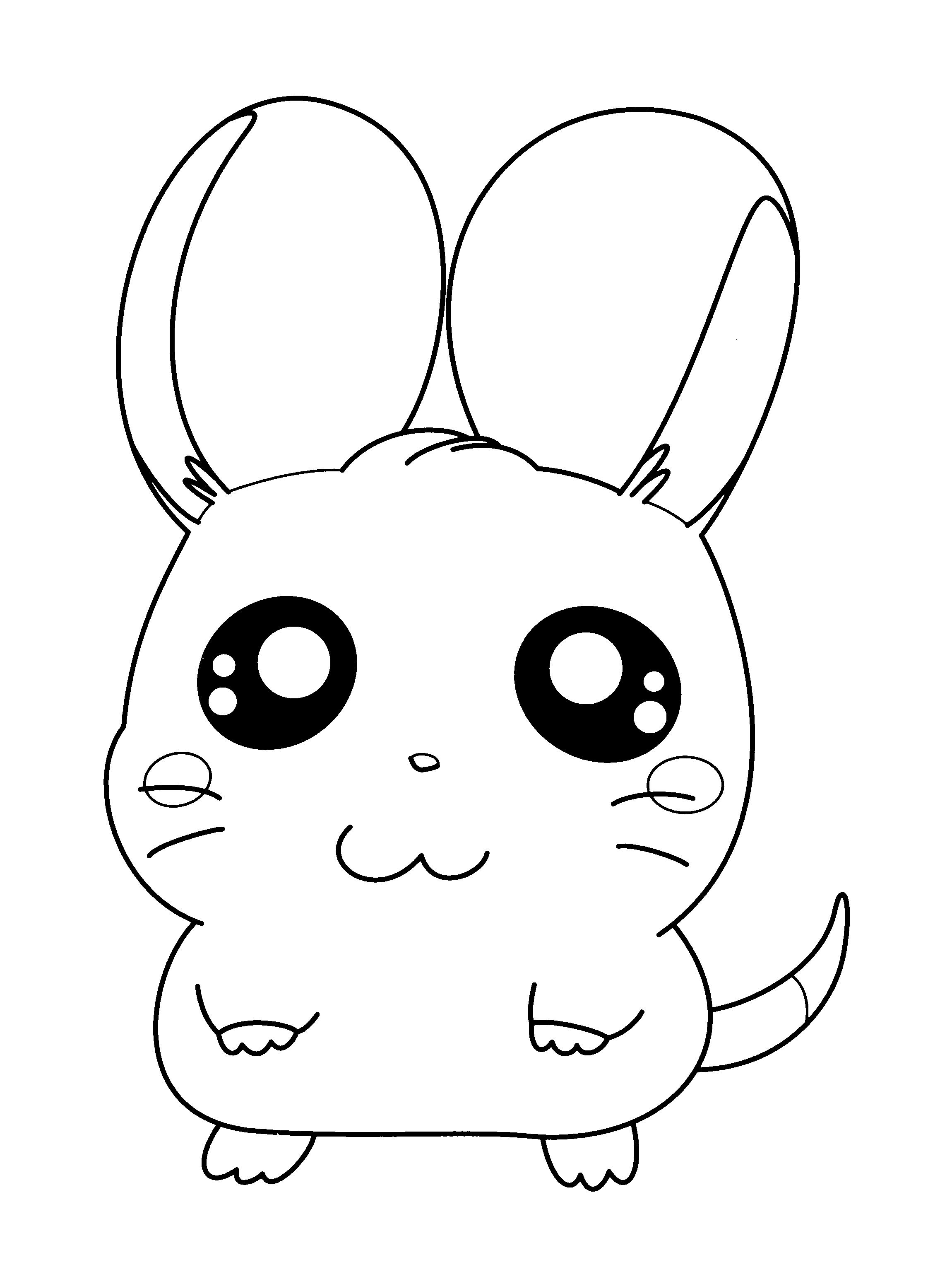 Hamtaro Malvorlagen