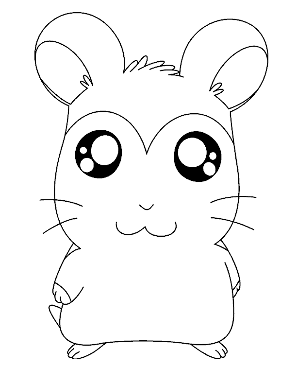 Hamtaro Malvorlagen