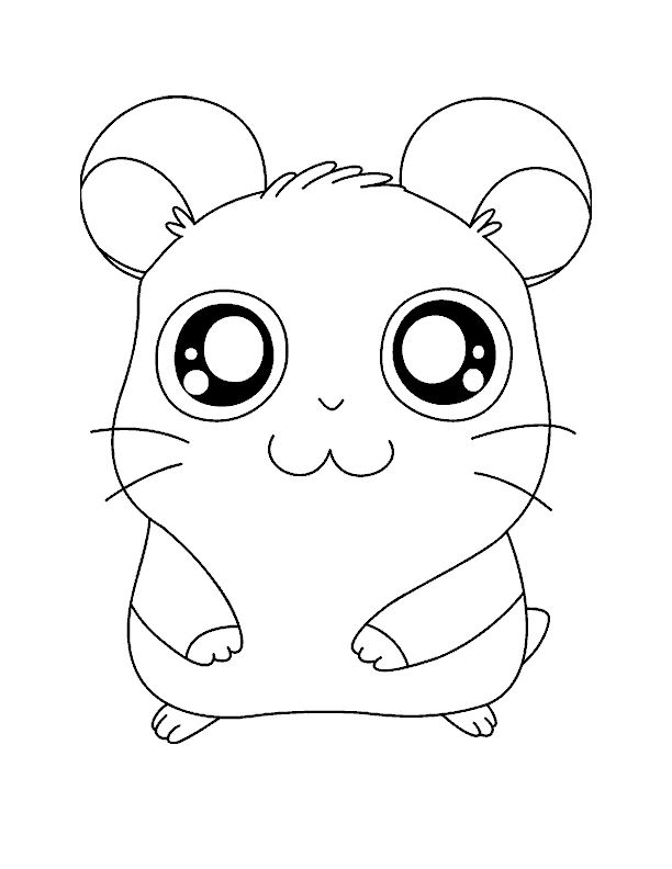 Hamtaro Malvorlagen