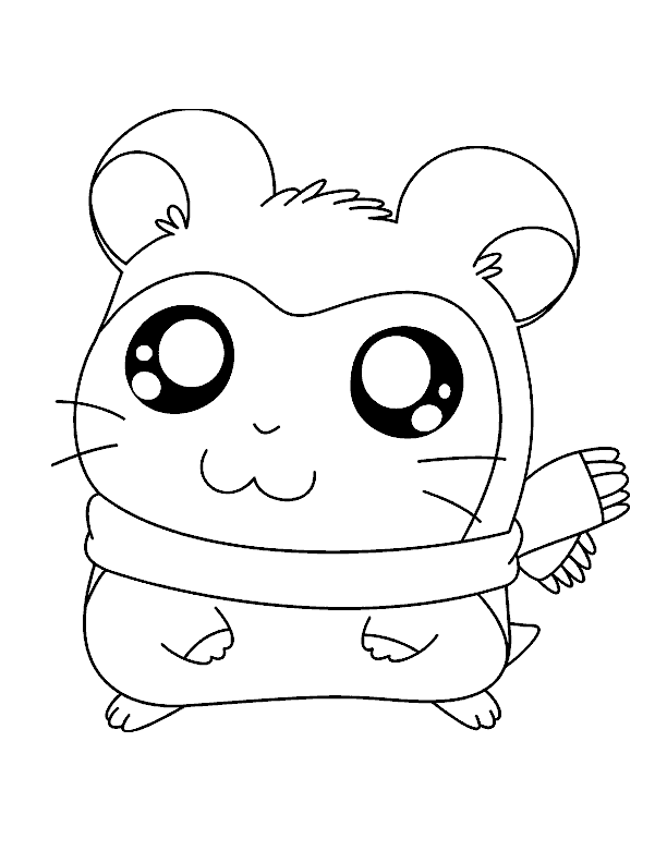 Hamtaro Malvorlagen