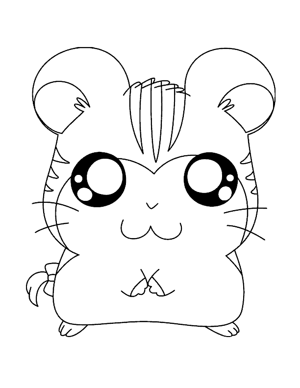 Hamtaro Malvorlagen