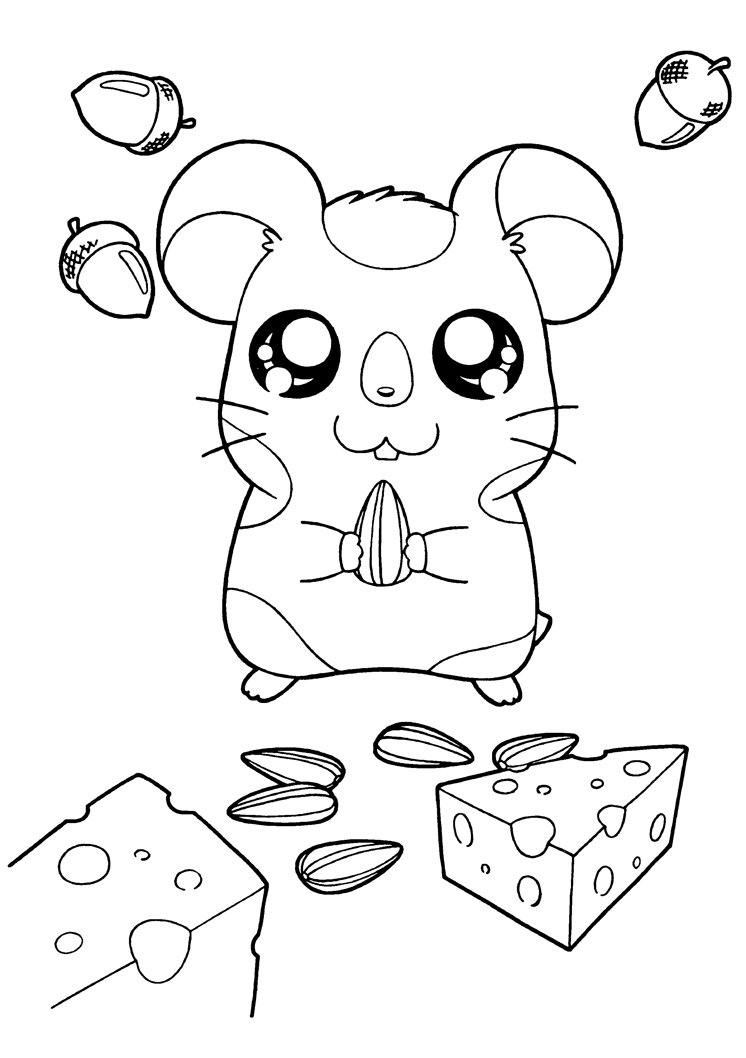 Hamtaro Malvorlagen