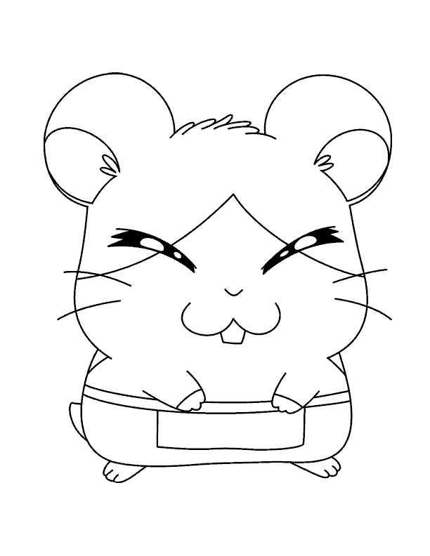 Hamtaro Malvorlagen