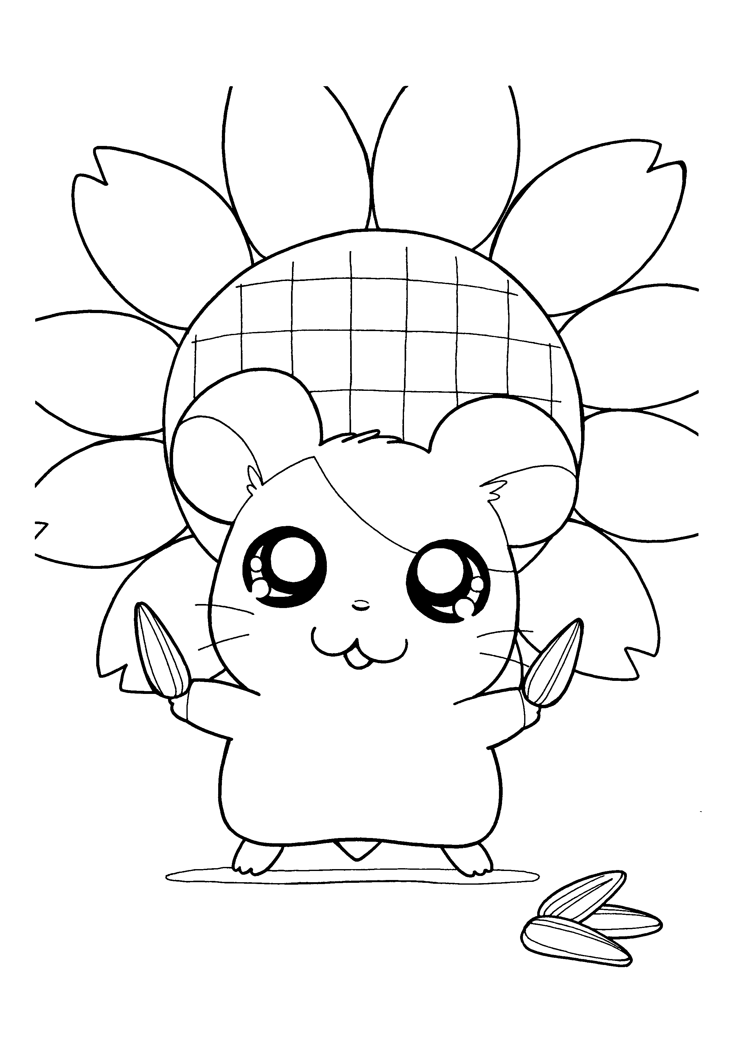 Hamtaro Malvorlagen