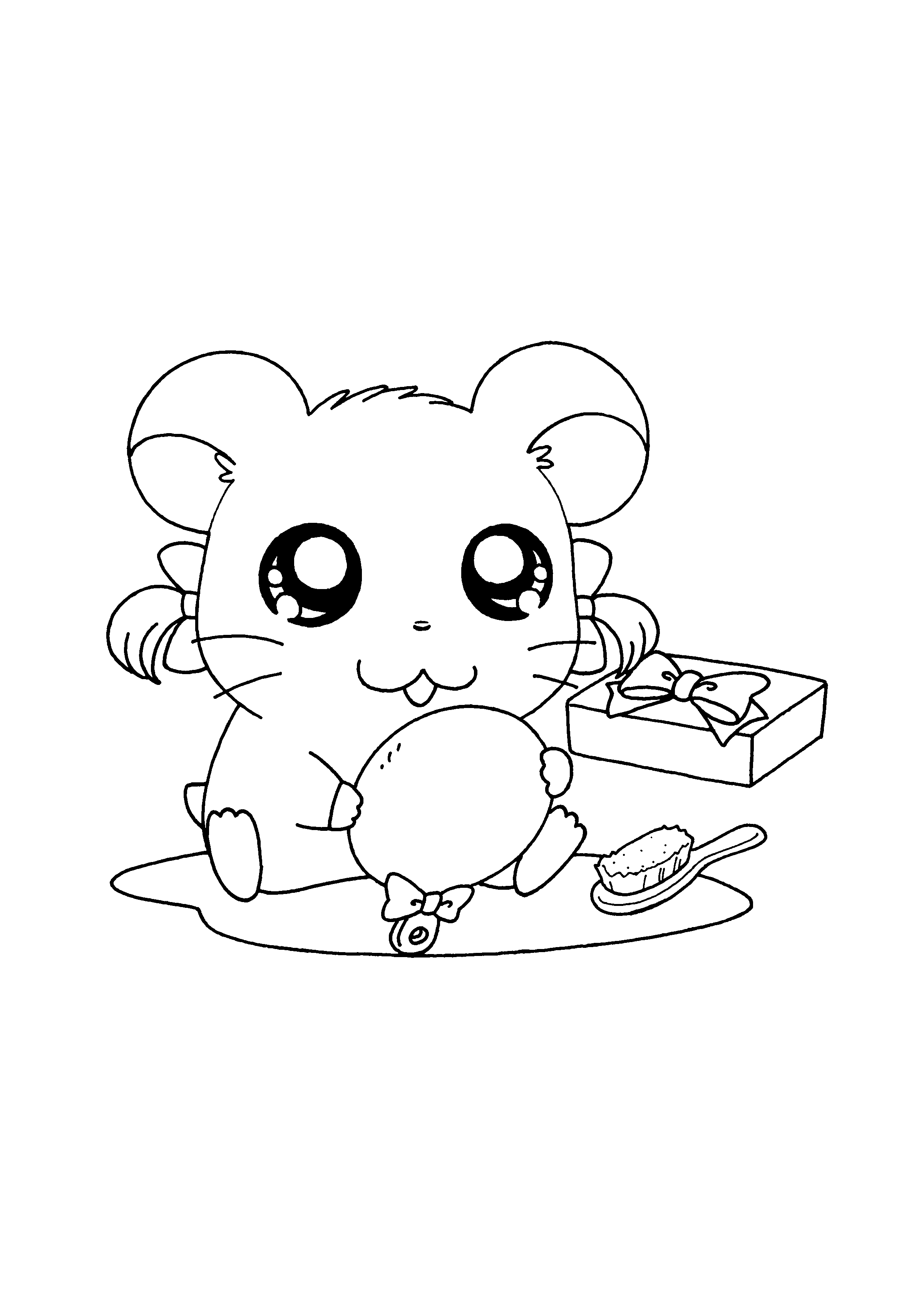 Hamtaro Malvorlagen