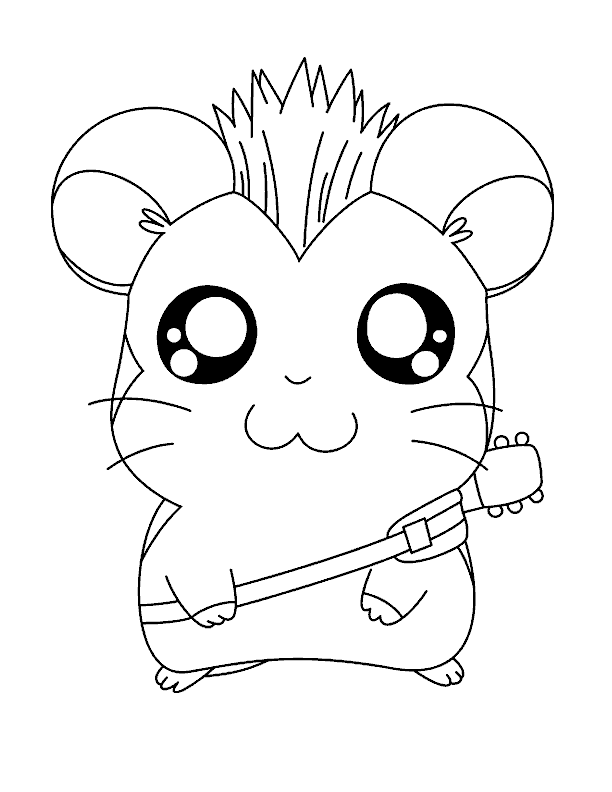 Hamtaro Malvorlagen