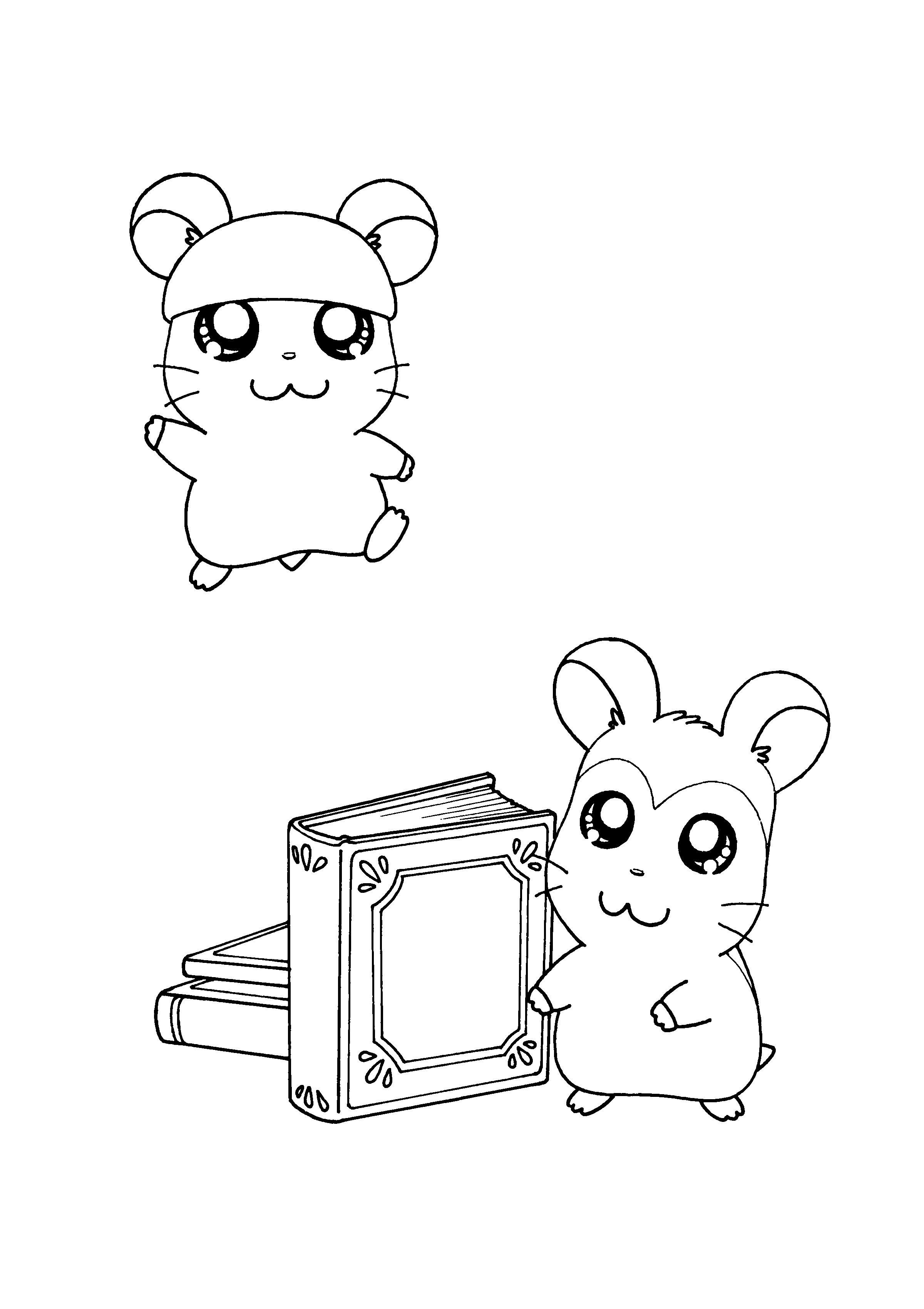 Hamtaro Malvorlagen