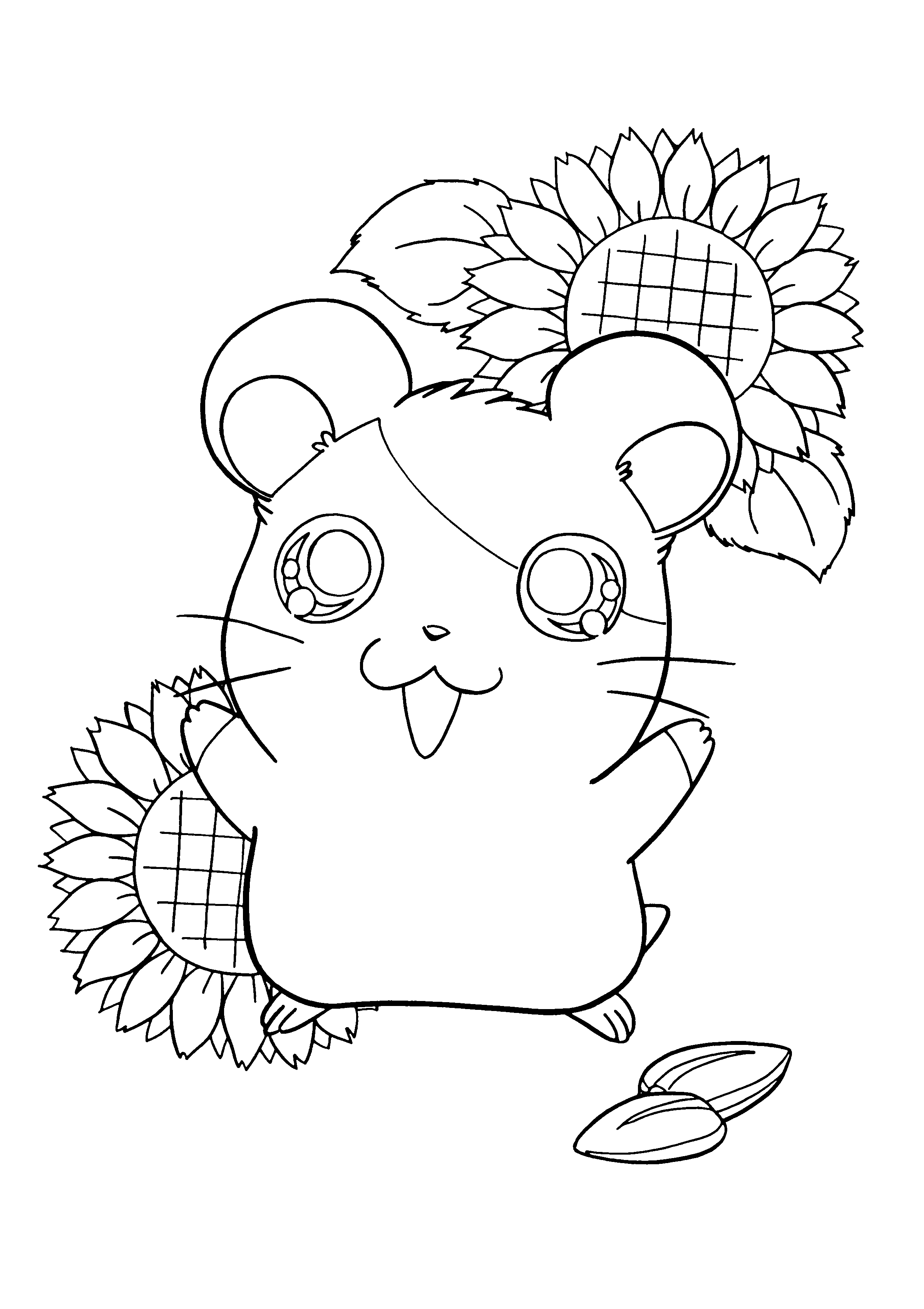 Hamtaro Malvorlagen