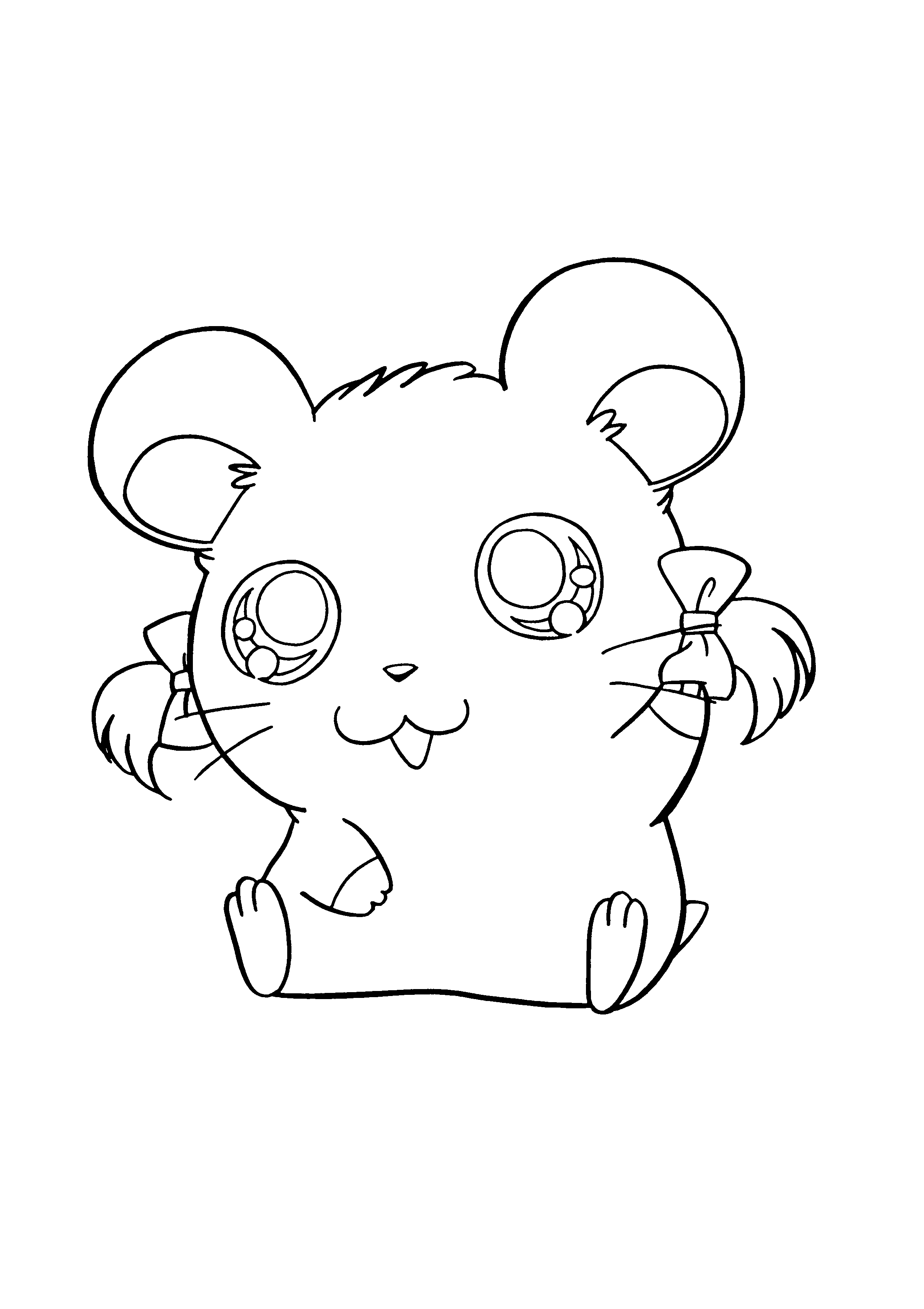 Hamtaro Malvorlagen