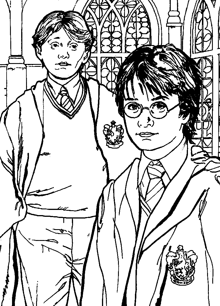 Harry potter und die kammer des schreckens Malvorlagen