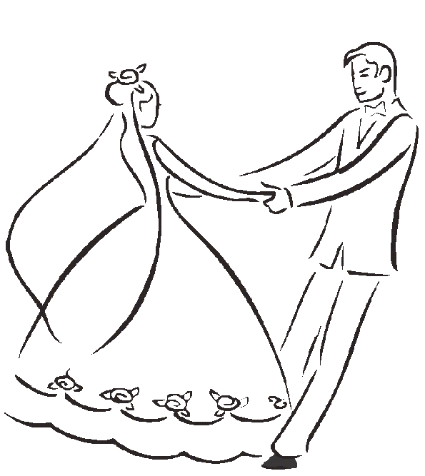 Heiraten Malvorlagen