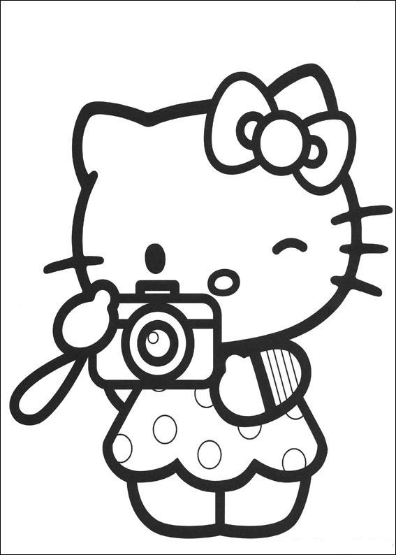 Hello kitty Malvorlagen