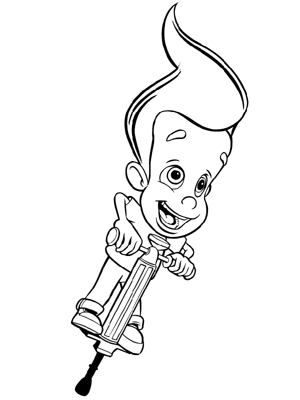 Jimmy neutron Malvorlagen