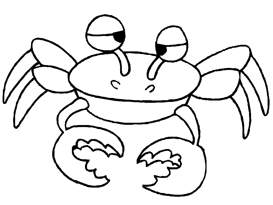 Krabbe Malvorlagen