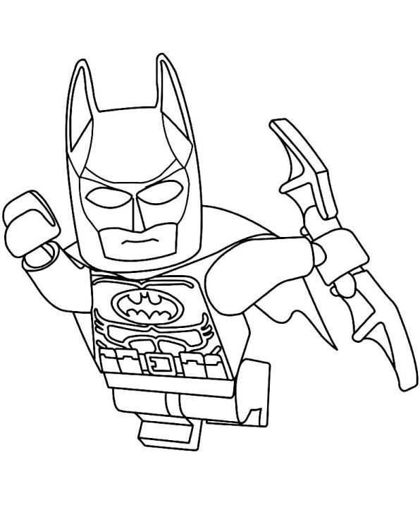 Lego batman Malvorlagen