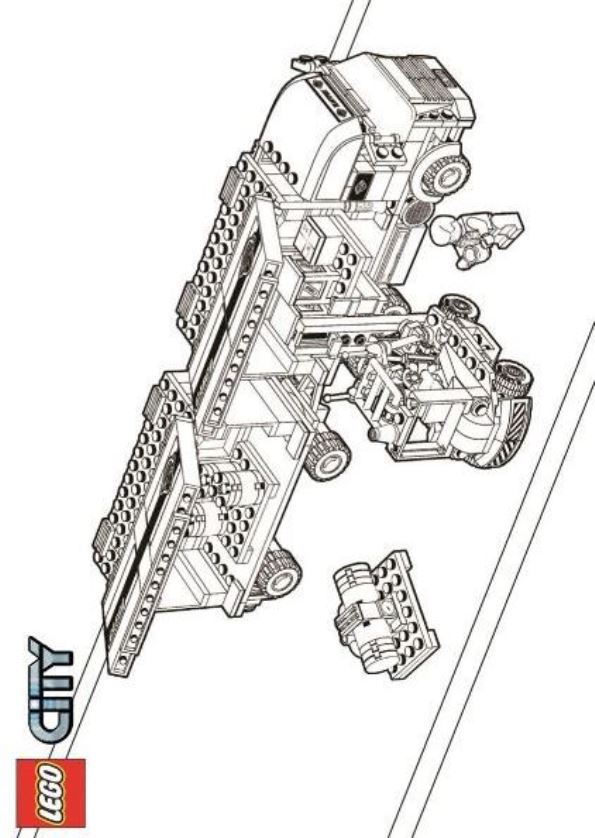 Lego city Malvorlagen