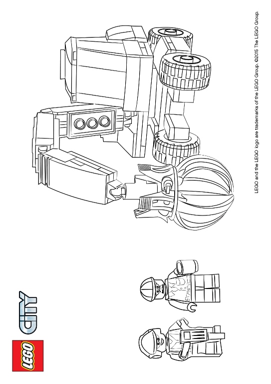 Lego city Malvorlagen