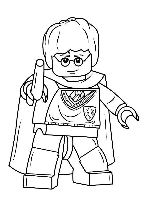 Lego harry potter Malvorlagen