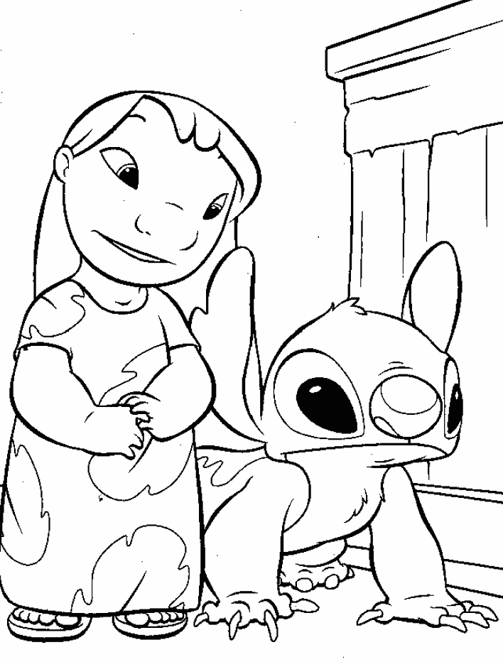 Lilo und stich Malvorlagen