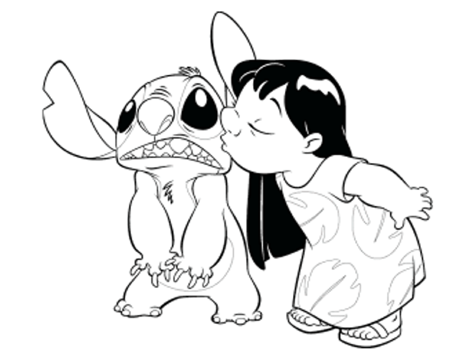 Lilo und stich Malvorlagen