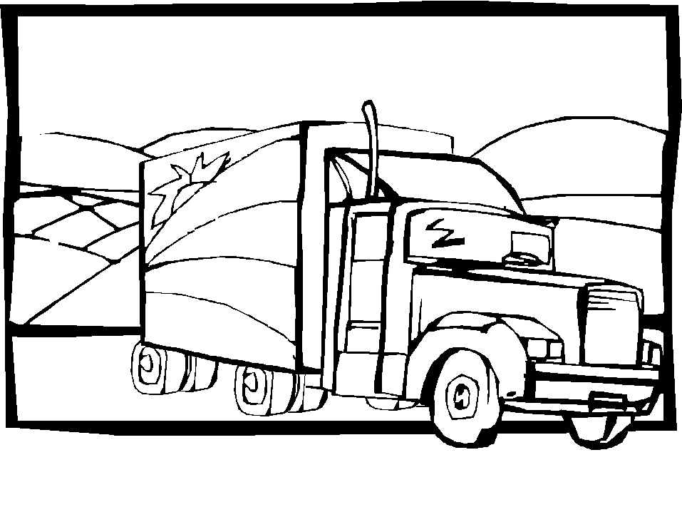 Lkw Malvorlagen