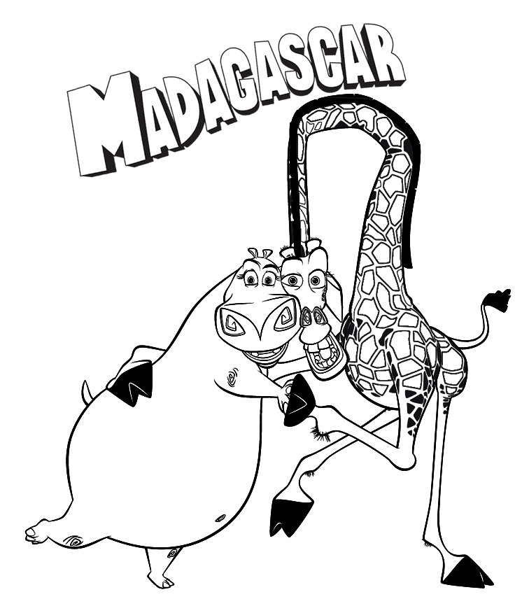 Madagascar Malvorlagen