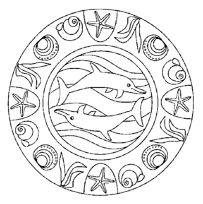 Mandala Malvorlagen