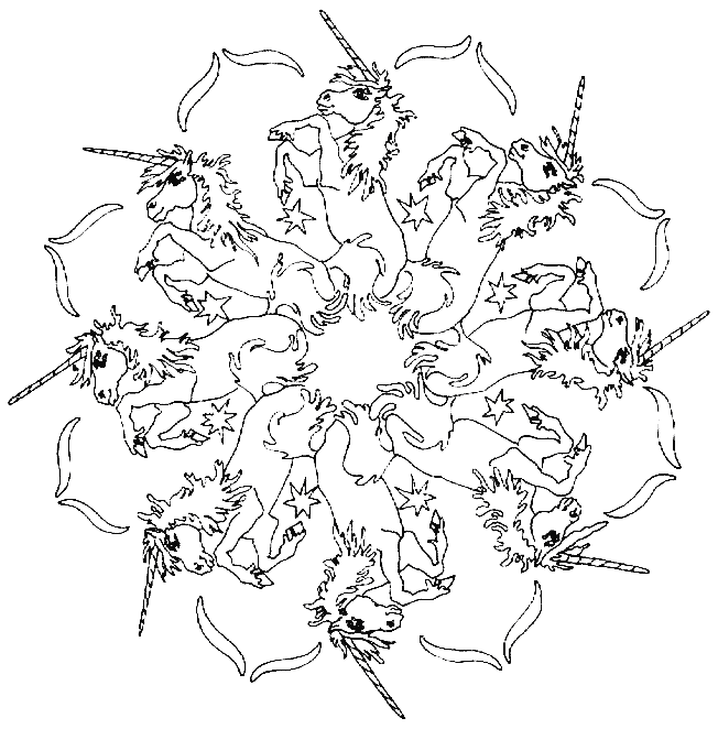 Mandala Malvorlagen