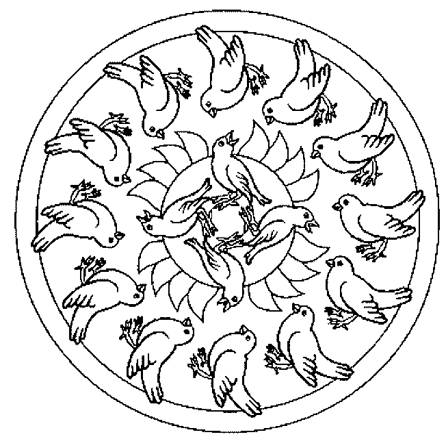 Mandala Malvorlagen