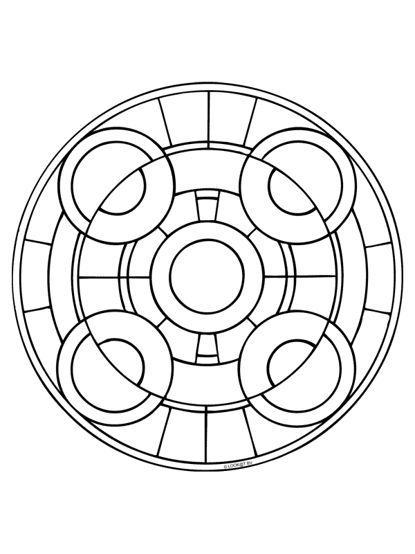 Mandala Malvorlagen