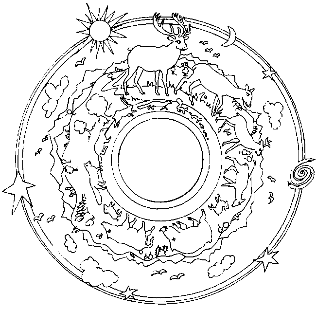 Mandala Malvorlagen