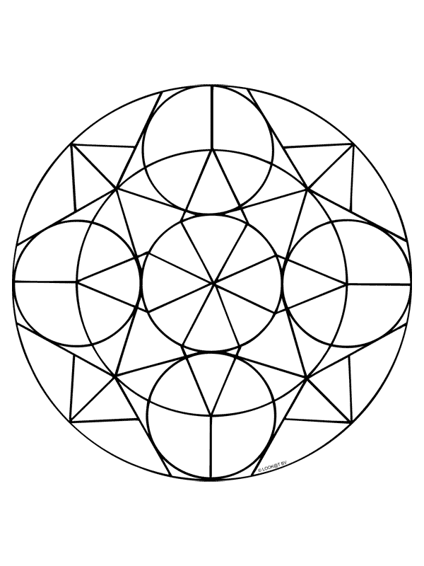 Mandala Malvorlagen