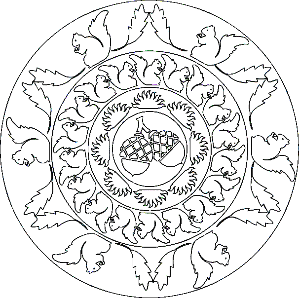 Mandala Malvorlagen