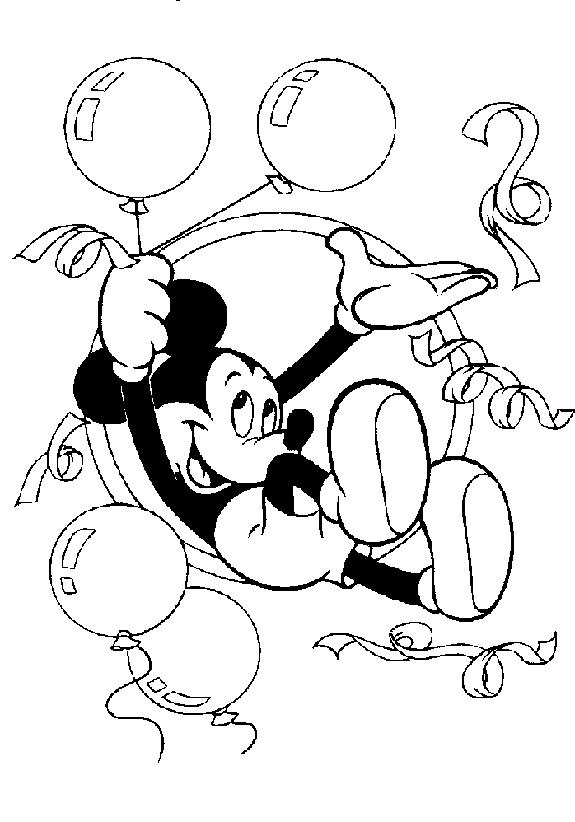 Micky mause Malvorlagen