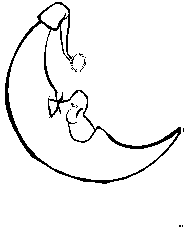 Mond Malvorlagen