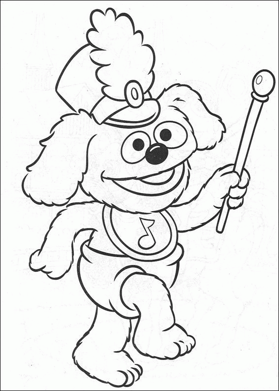 Muppet baby Malvorlagen